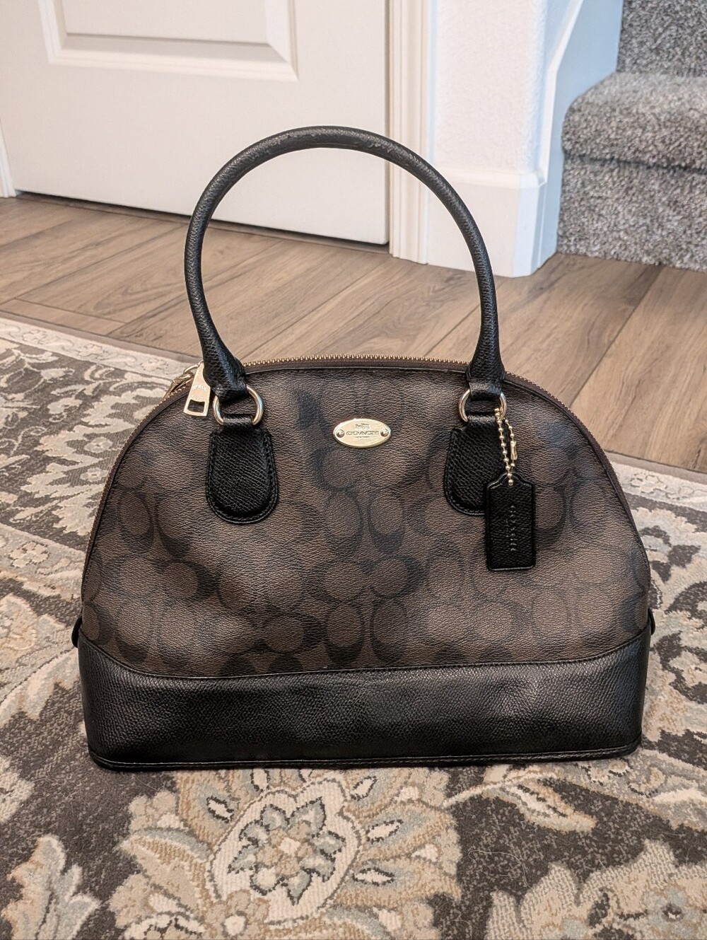 Coach Cora Domed Satchel Bag